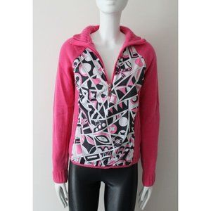 Emilio Pucci Rossignol Maria Wool Graphic Print Pullover Sweater Size Large